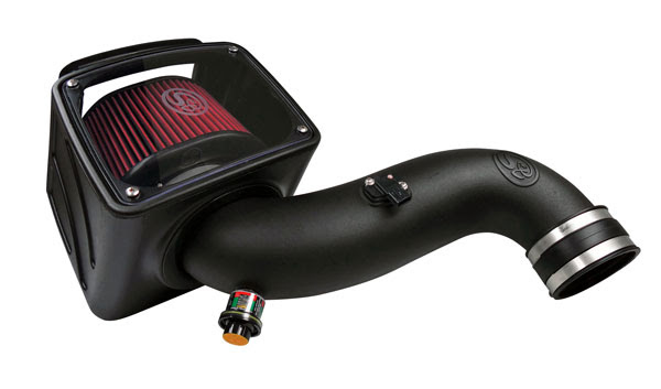 2007-2010 Chevy 6.6L Duramax Cold Air Intake with Cotton Cleanable Filter