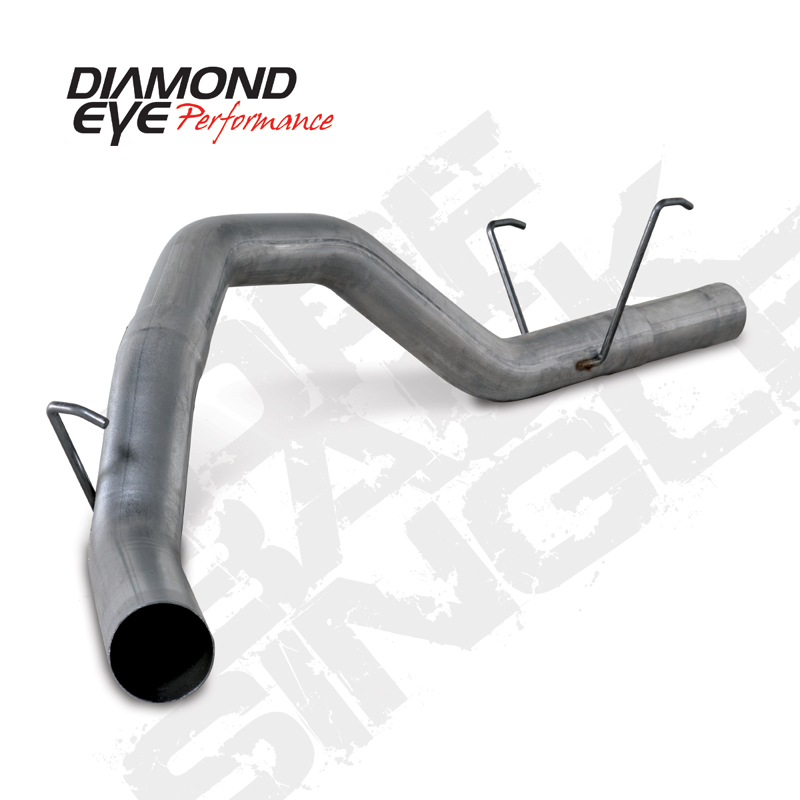 Diamond Eye 4" Single Exhaust, 2013-2016 6.7L Cummins 2500 LB Stainless