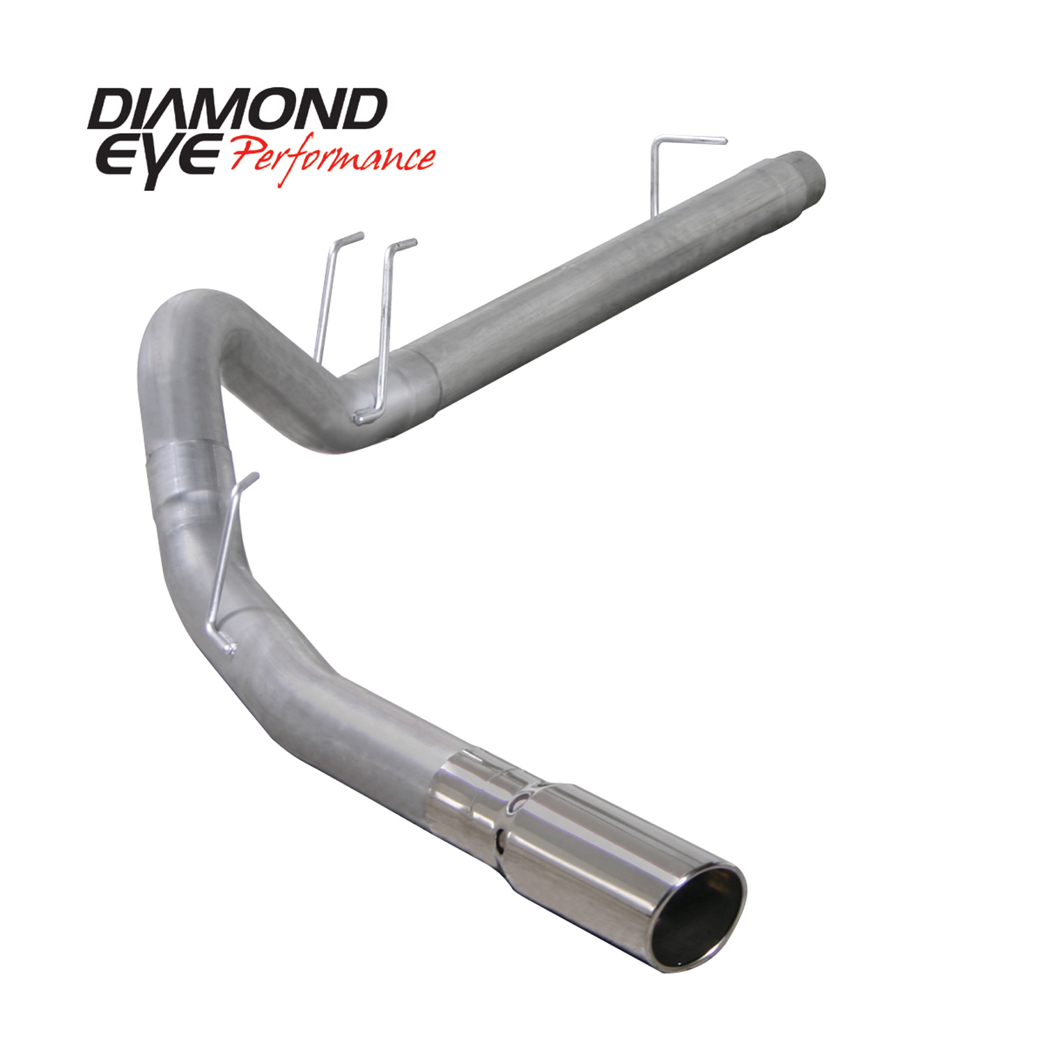 Diamond Eye 4" Exhaust 2008-2010 Powerstroke F250/F350 Alum