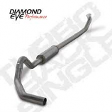 Diamond Eye Exhaust ‘03-early '04 5.9L CUMMINS 2500/3500 5” Turbo Back Single Stainless