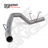 Diamond Eye 4" Single Exhaust, 2013-2016 6.7L Cummins 2500 LB Aluminized