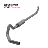 Diamond Eye Exhaust ‘03-early 04 5.9L CUMMINS 2500/3500 4” Turbo Back Single Stainless