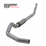 Diamond Eye Exhaust ‘03-early '04 5.9L CUMMINS 2500/3500 5” Turbo Back Single