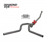 Diamond Eye Exhaust ‘94 - ‘02 5.9L CUMMINS 2500/3500 4” Stainless Turbo Back Dual, no muffler