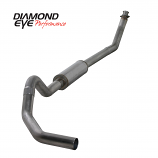 Diamond Eye Exhaust ‘94 - ‘02 5.9L CUMMINS 2500/3500 4” Turbo Back Single Stainless